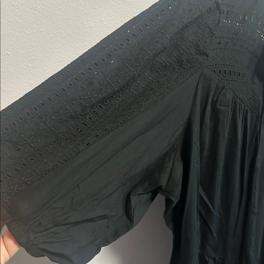 Old Navy Black Boho Dress - Picture 4 of 11